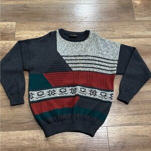 Vintage 90s Kellerman Ireland Wool Knit Sweater